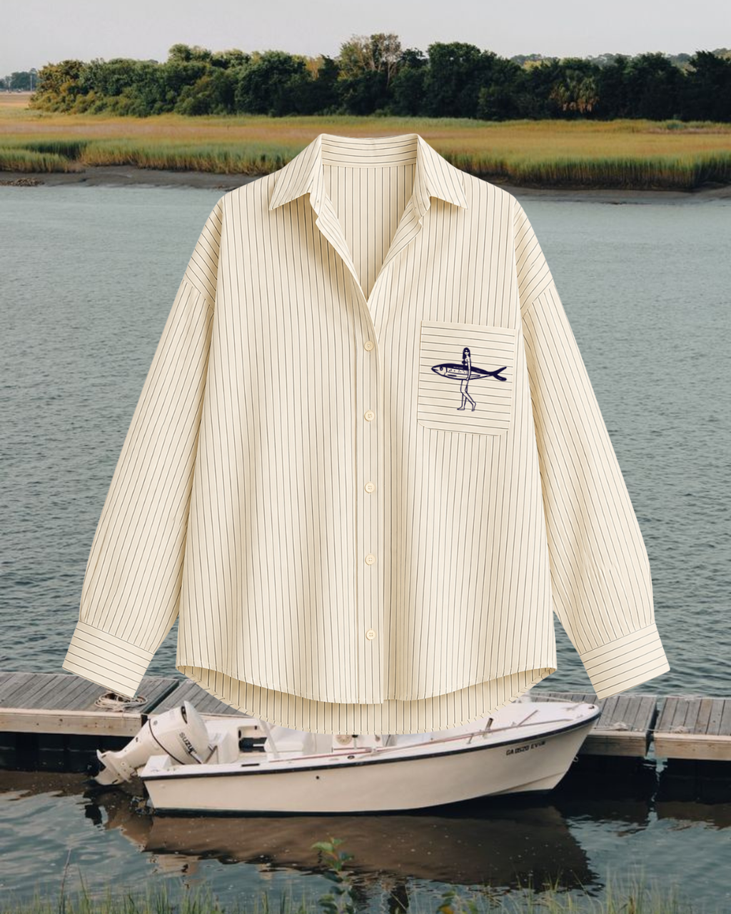 EC FISHER BUTTON DOWN